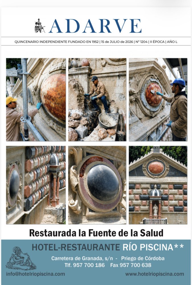 Imagen Ya esta a la venta el ADARVE nº 1204 del 15 de julio de 2026